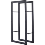 Firewood Rack 50x25x100CM + Carry Bag Inside