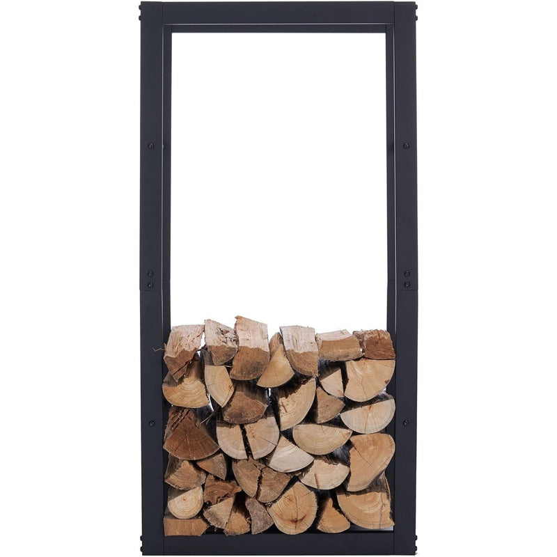 Firewood Rack 50x25x100CM + Carry Bag Inside