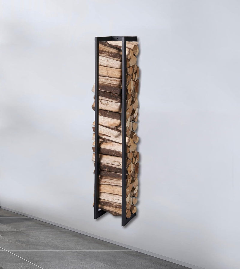 Firewood Rack Wall Model Hanging + Carry Bag