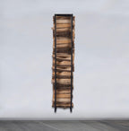 Firewood Rack Wall Model Hanging + Carry Bag
