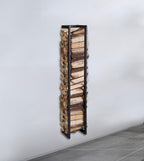 Firewood Rack Wall Model Hanging + Carry Bag