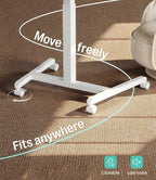Fit Pro Over Bed Table with Wheels Height