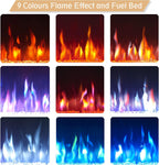 Flameko Dilton 50" 3-In-1 Electric Fireplace