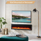 Flameko Dilton 50" 3-In-1 Electric Fireplace