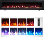 Flameko Dilton 50" 3-In-1 Electric Fireplace