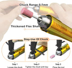 Flex Shaft Rotary Tool 1000W Hanging Grinder Electric