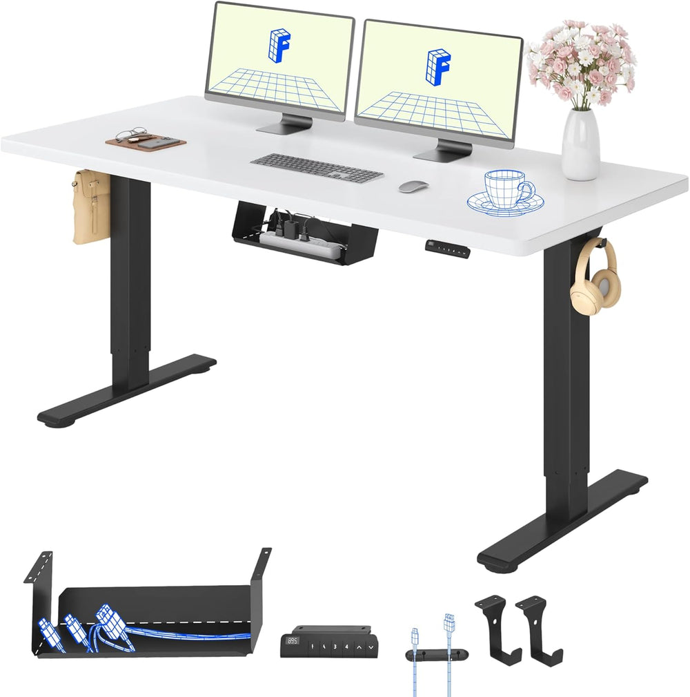 Flexispot One Piece Electric Standing Desk Sit Stand