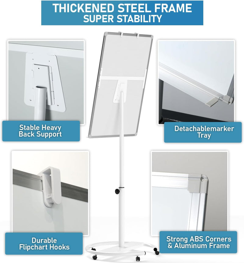 Flip Chart Stands Mobile Whiteboard