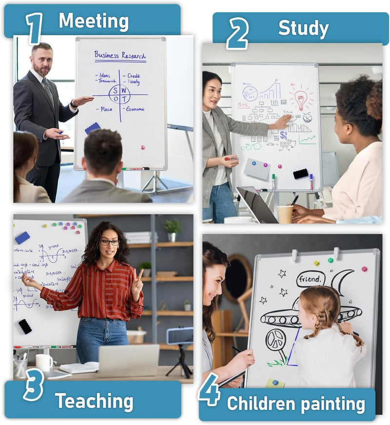 Flip Chart Stands Mobile Whiteboard