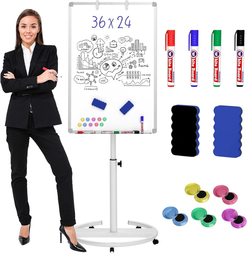 Flip Chart Stands Mobile Whiteboard