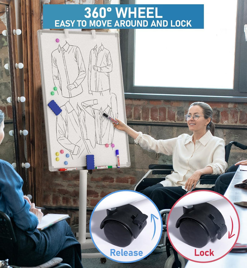 Flip Chart Stands Mobile Whiteboard