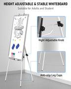 Flip Chart Whiteboard with Stand 90 X 60CM