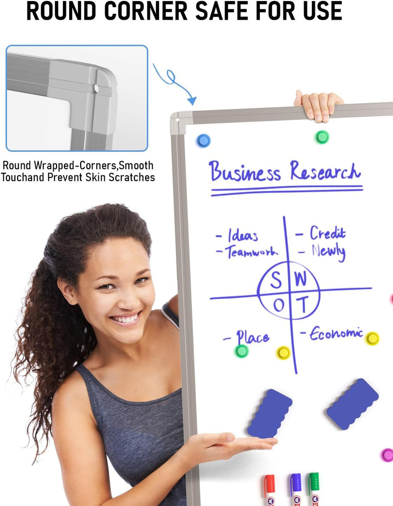 Flip Chart Whiteboard with Stand 90 X 60CM