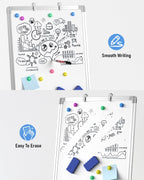 Flip Chart Whiteboard with Stand 90 X 60CM