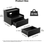 Floating Bedside Table Wall Mount Nightstand with Drawer (Set of 2)