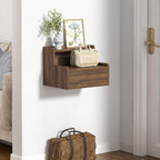 Floating Bedside Table Wall Mount Nightstand with Drawer (Set of 2)