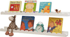 Floating Bookshelf Scalloped Nursery Book Shelves 4pcs