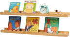 Floating Bookshelf Scalloped Nursery Book Shelves 4pcs