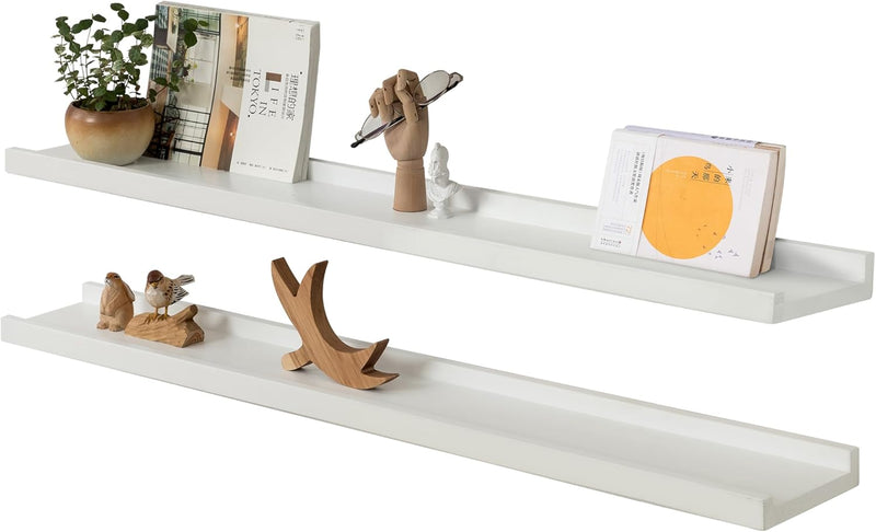 Floating Shelf Solid Oak Wood Rustic Shelves