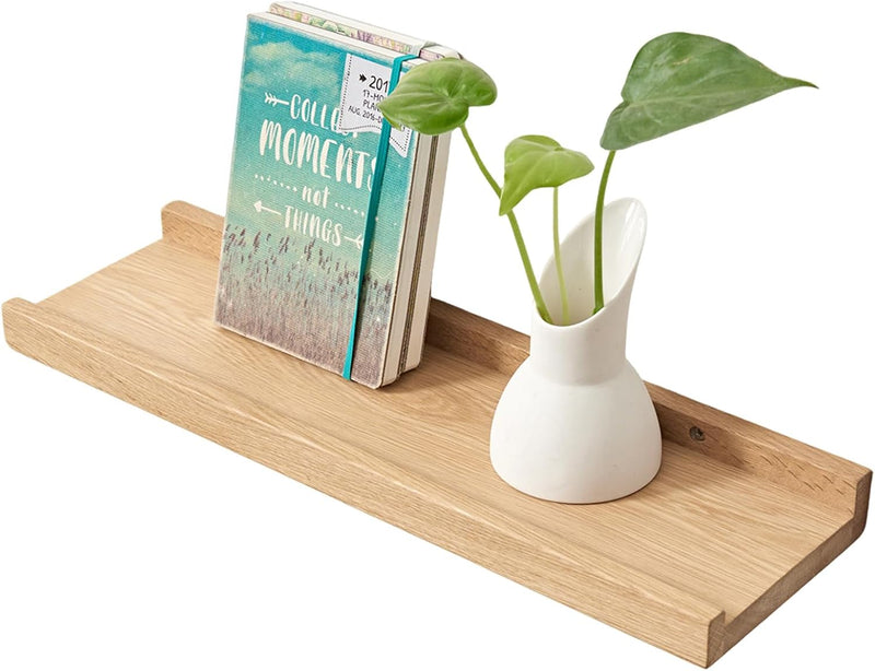 Floating Shelf Solid Oak Wood Rustic Shelves