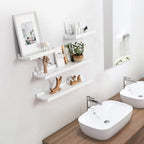 Floating Shelf Solid Oak Wood Rustic Shelves