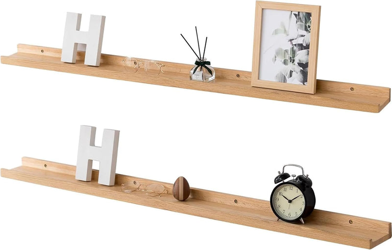 Floating Shelf Solid Oak Wood Rustic Shelves