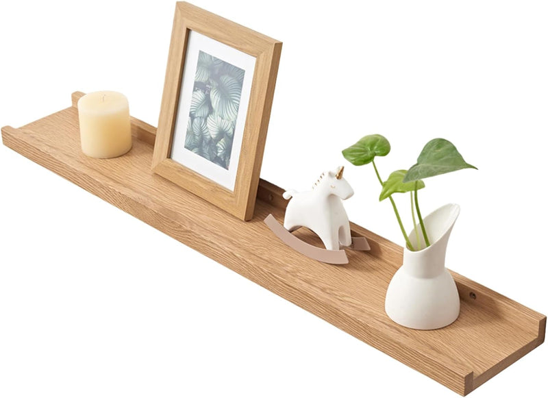 Floating Shelf Solid Oak Wood Rustic Shelves
