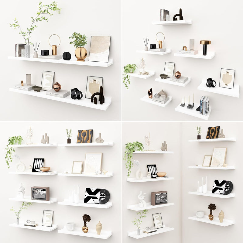 Floating Shelf Solid Oak Wood Rustic Shelves