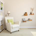 Floating Shelf Solid Oak Wood Rustic Shelves