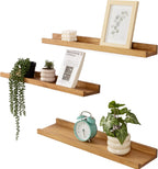 Floating Shelf Solid Oak Wood Rustic Shelves