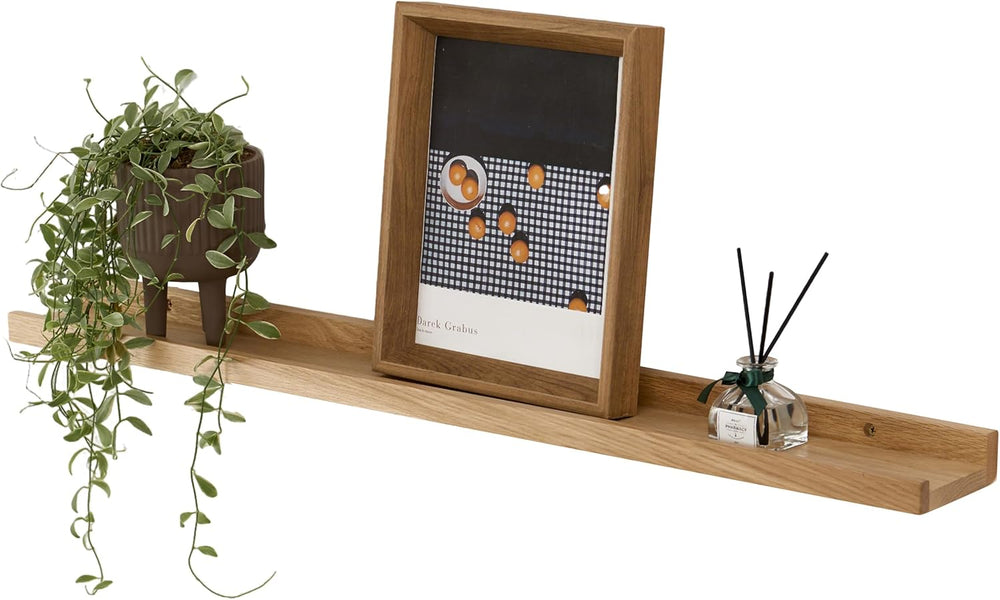 Floating Shelf Solid Oak Wood Rustic Shelves