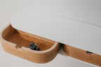 Floating Shelf with 2 Drawers Small Hanging Wall