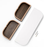 Floating Shelf with 2 Drawers Small Hanging Wall