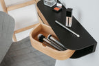 Floating Shelf with 2 Drawers Small Hanging Wall