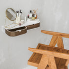 White/Walnut