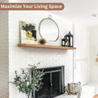 Floating Shelves for Wall Live Edge