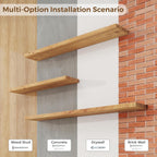 Floating Shelves for Wall Live Edge