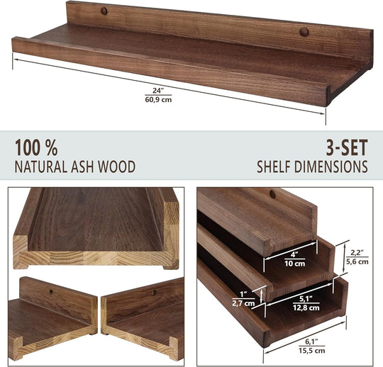 Floating Shelves for Wall Waterproof Storage