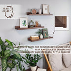 Floating Shelves for Wall Waterproof Storage
