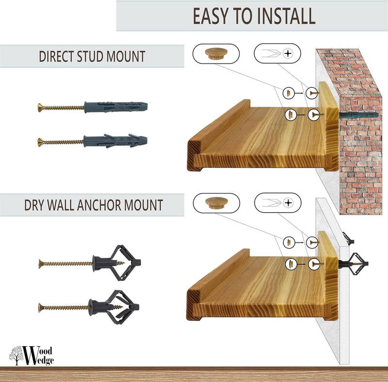 Floating Shelves for Wall Waterproof Storage