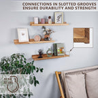 Floating Shelves for Wall Waterproof Storage