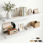 Floating Shelves Oak for Wall with Hidden