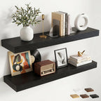 Floating Shelves Oak for Wall with Hidden