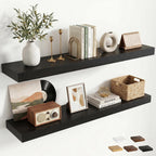 Floating Shelves Oak for Wall with Hidden