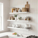 Floating Shelves Oak for Wall with Hidden