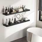 Floating Shelves Rustic Wooden Wall (2 Pack)
