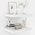 Floating Shelves Rustic Wooden Wall (2 Pack)