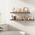 Floating Shelves Rustic Wooden Wall (2 Pack)