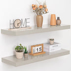 Floating Shelves Wall Mounted Rustic (Set of 2)