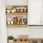 Floating Shelves Wall Mounted Rustic (Set of 2)